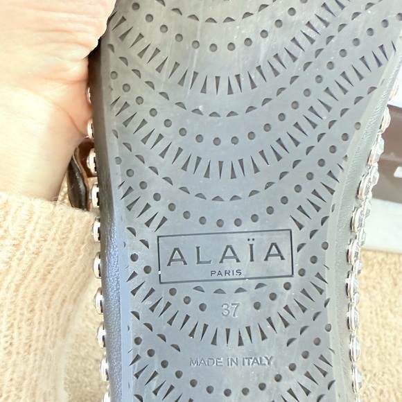 Alaia crystal embellished flats - Picture 3 of 5